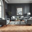 Podłoga do szarych mebli: jak wybrać kolor i fakturę dla harmonii i kontrastu we wnętrzu
