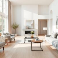 Beżowa podłoga w aranżacji wnętrz: jak łączyć kolory i tekstury dla harmonii i stylu