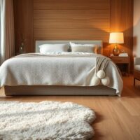 Podłoga do sypialni ciepła w dotyku: wybór materiału i praktyczne wskazówki dla komfortu stóp