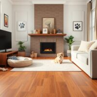 Podłoga drewniana w domu ze zwierzętami: wybór, zabezpieczenie i pielęgnacja odporna na zarysowania i wilgoć